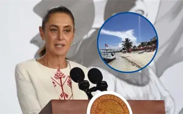 Claudia Sheinbaum protege Mahahual para impulsar ecoturismo comunitario