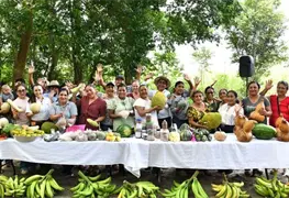 Javier May supervisa programa Sembrando Vida en Jalpa de M&eacute;ndez