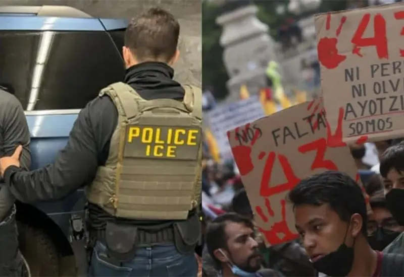 Autoridades migratorias de EE. UU. detienen a exmilitar mexicano por caso Ayotzinapa