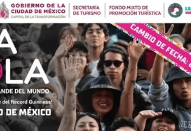 Miles participan en CDMX para establecer R&eacute;cord Guinness de la Ola M&aacute;s Grande