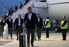 Aficionados dan c&aacute;lida bienvenida a selecci&oacute;n de Ir&aacute;n en Tijuana