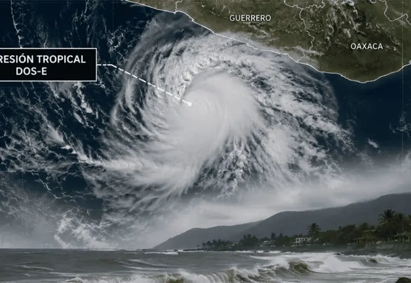 Pron&oacute;stico de impacto de la tormenta tropical Boris