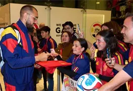 Selecci&oacute;n de Espa&ntilde;a sorprendida por recibimiento en Puebla