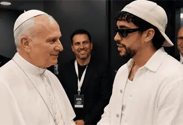Reuni&oacute;n privada entre Bad Bunny y el Papa Le&oacute;n XIV en Madrid