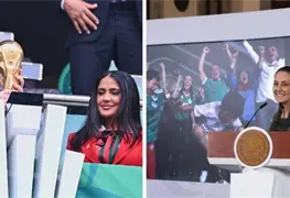 Sheinbaum aclara: Salma Hayek en Mundial 2026