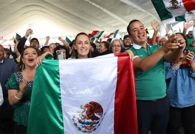 Sheinbaum: M&eacute;xico proyecta alegr&iacute;a en Copa Mundial