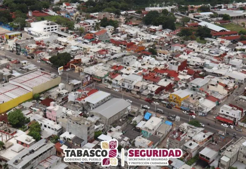 SSPC en Tabasco Ampl&iacute;a Monitoreo A&eacute;reo para Seguridad Ciudadana