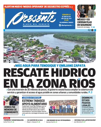 Portada del D&iacute;a Edici&oacute;n Impresa
