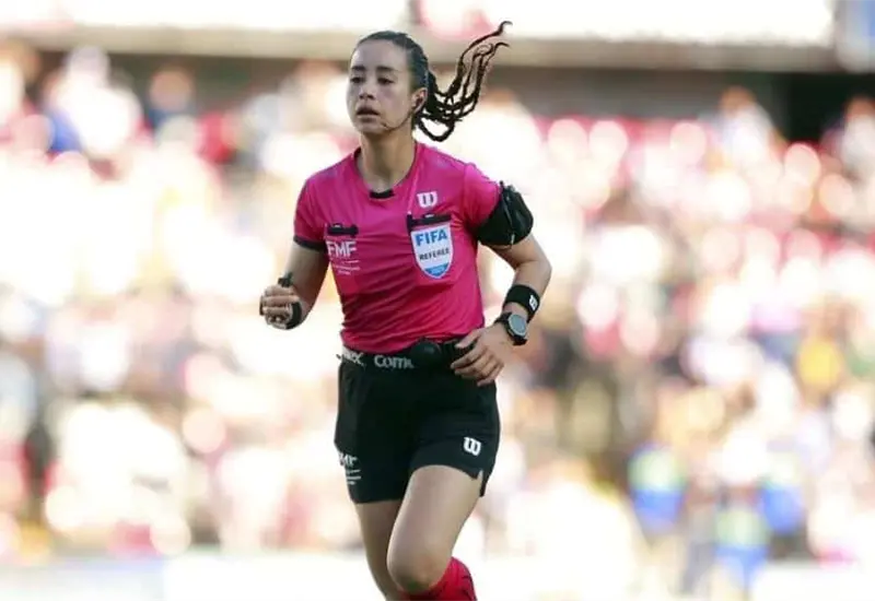 Katia Itzel Garc&iacute;a, primera mexicana en arbitraje del Mundial 2026