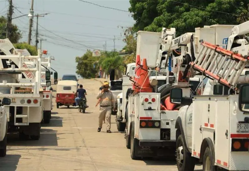Mantenimiento de la red el&eacute;ctrica al 93%