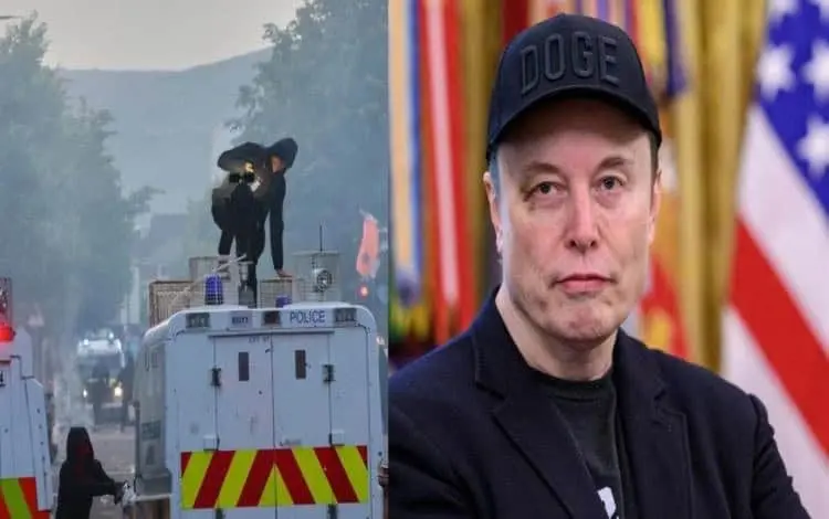 Disturbios en Belfast: controversia entre Elon Musk y ZDF