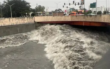 Severas precipitaciones causan estragos en Nuevo Le&oacute;n