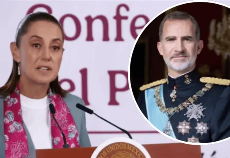 Claudia Sheinbaum anticipa encuentro con el Rey de Espa&ntilde;a