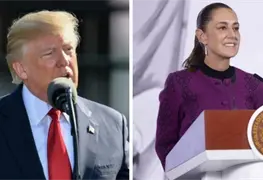 Trump acusa a Sheinbaum de ser una mujer asustada