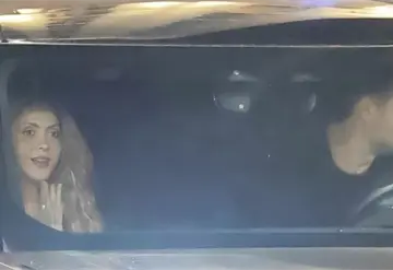 Shakira y Manuel Garc&iacute;a-Rulfo, fotografiados en Hotel de Los &Aacute;ngeles
