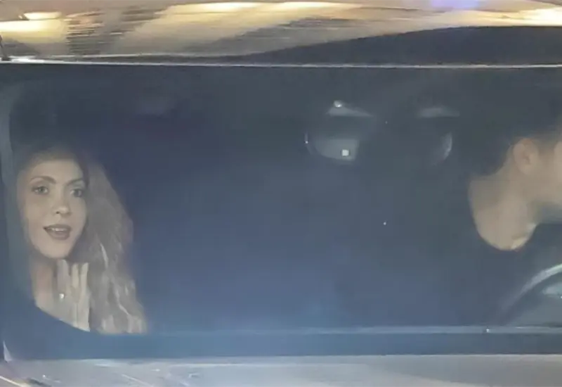 Shakira y Manuel Garc&iacute;a-Rulfo, fotografiados en Hotel de Los &Aacute;ngeles