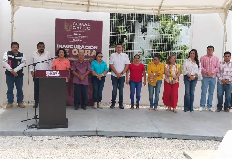 Ovidio Peralta llama a seguir trabajando unidos para que Comalcalco contin&uacute;e avanzando