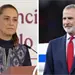 Claudia Sheinbaum recibe al rey Felipe VI en Palacio Nacional
