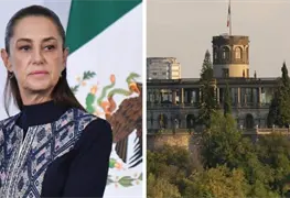 Claudia Sheinbaum asiste a cena de gala de la FIFA en el Castillo de Chapultepec
