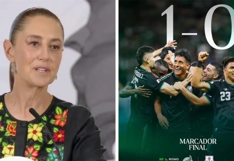 Claudia Sheinbaum felicita a selecci&oacute;n mexicana por su triunfo ante Corea del Sur