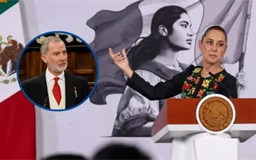 Claudia Sheinbaum y Felipe VI dialogan sobre abusos en la Conquista