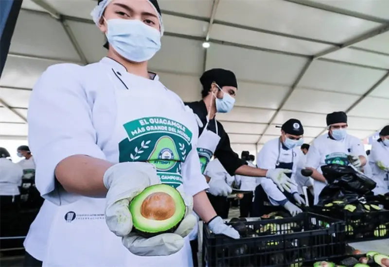 Guacamole hist&oacute;rico, Jalisco rompe r&eacute;cord con 12 toneladas