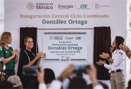 Claudia Sheinbaum impulsa soberan&iacute;a energ&eacute;tica con Central de Ciclo Combinado en BC