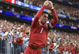 Cristiano Ronaldo anota en seis Mundiales y hace historia
