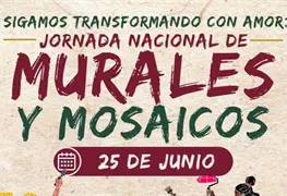 J&oacute;venes mexicanos transforman comunidades con murales y mosaicos