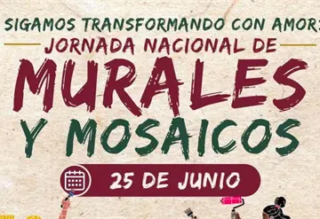 J&oacute;venes mexicanos transforman comunidades con murales y mosaicos