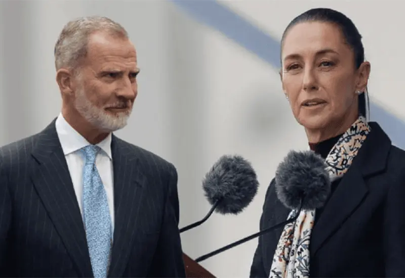 Sheinbaum recibir&aacute; hoy al rey Felipe VI en Palacio Nacional