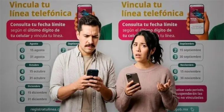 Ampliaci&oacute;n del plazo para vincular n&uacute;meros celulares a la CURP en M&eacute;xico