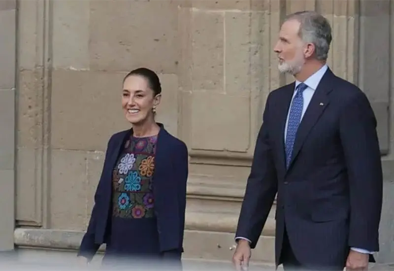Sheinbaum y Felipe VI dialogan sobre pueblos originarios y acuerdos culturales
