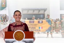 Militares mexicanos llegan a Venezuela para labores de rescate