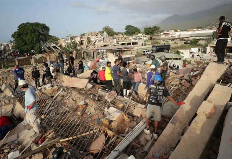 Sube a 1,430 la cifra de muertos por los terremotos en Venezuela