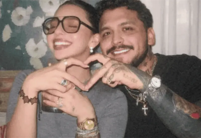 &Aacute;ngela Aguilar comparte su regreso a las redes junto a Christian Nodal