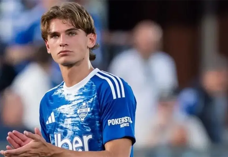 Nico Paz seguir&aacute; en Como tras pacto con Real Madrid