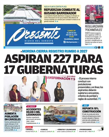Portada del D&iacute;a Edici&oacute;n Impresa