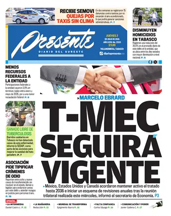 Portada del D&iacute;a Edici&oacute;n Impresa