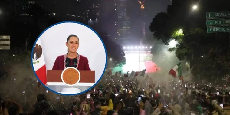 Claudia Sheinbaum conf&iacute;a en el Tri para vencer a Inglaterra en Mundial 2026