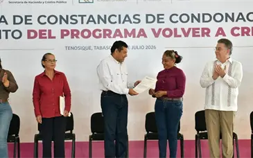 Programa Volver a Crecer beneficia a productores del campo en Tabasco