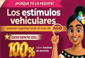 Descuentos fiscales en veh&iacute;culos durante julio en Tabasco