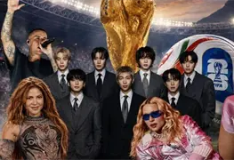 Estrellas como Shakira y Coldplay se unen a Justin Bieber en show del Mundial 2026