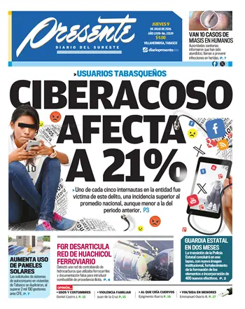 Portada del D&iacute;a Edici&oacute;n Impresa