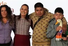 Emotivo apoyo: Pato Merl&iacute;n estrena vivienda del Bienestar