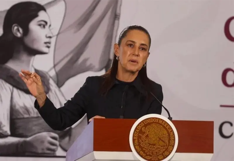 Claudia Sheinbaum destaca que Ken Salazar niega v&iacute;nculos de AMLO y Rocha Moya con el crimen organizado