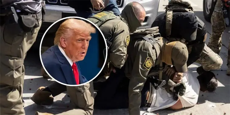 Trump rechaza suspender detenciones vehiculares de ICE