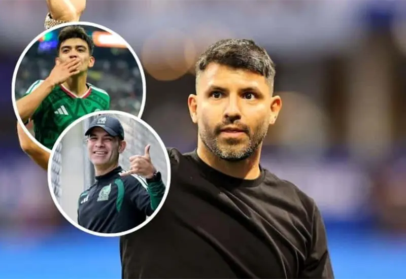 Kun Ag&uuml;ero aconseja a Gilberto Mora y respalda a Rafa M&aacute;rquez