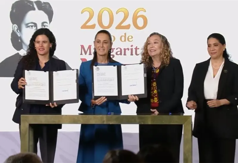 Claudia Sheinbaum firma propuesta de Ley contra el feminicidio
