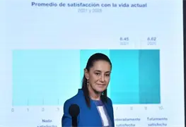 Claudia Sheinbaum asegura que M&eacute;xico es la poblaci&oacute;n m&aacute;s feliz del mundo